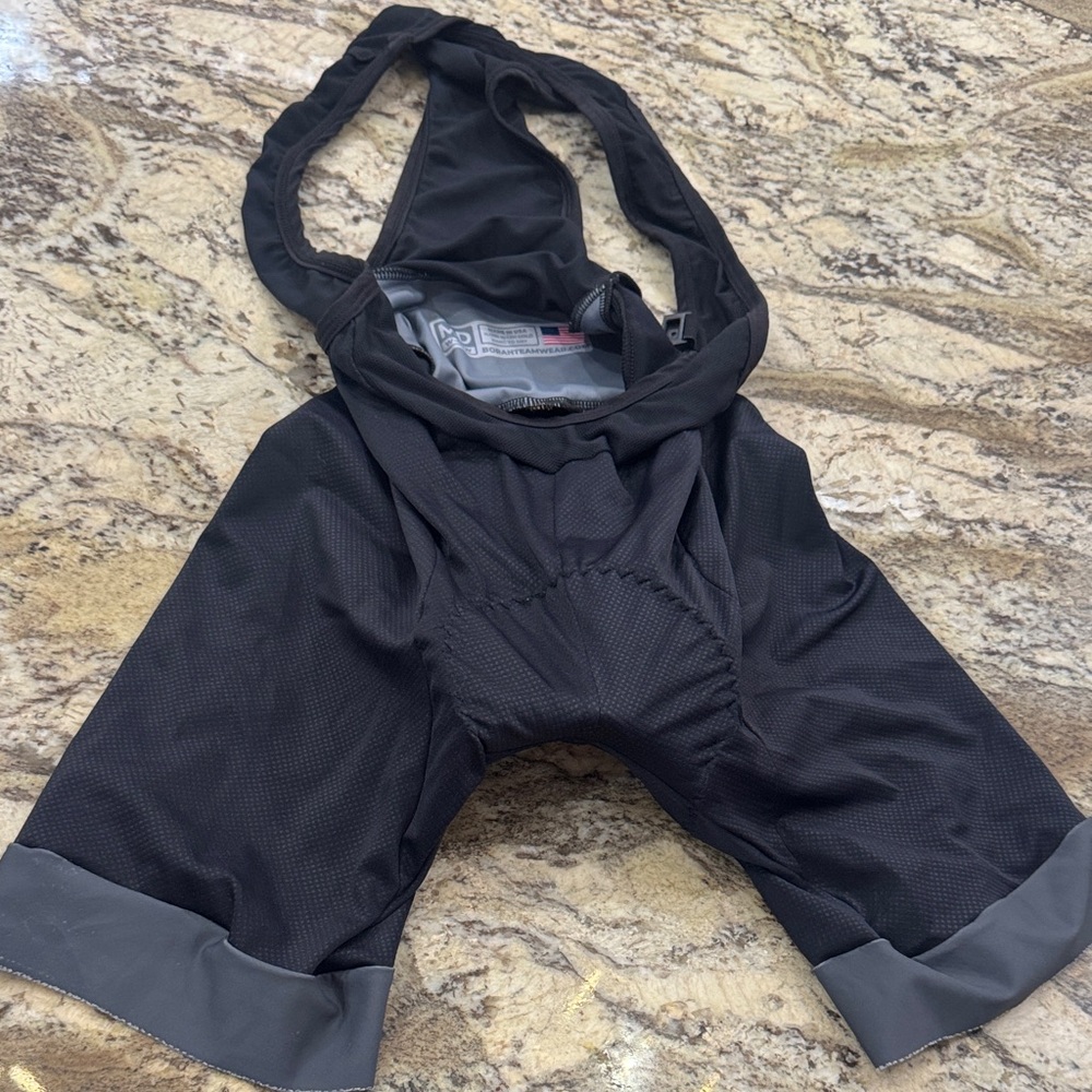 Borah Black Women's OTW Bike Bib Cycling Shorts